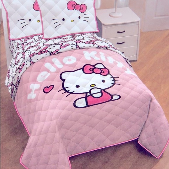 Couette Hello Kitty Halloween - Queen - Neuve Avec étiquettes - Déco Chambre